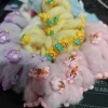 【 No. 152 】 Cartoon Plush Hair Tie 100/ pack 2000/ piece Children and students Autumn and Winter Cute Hair Tie Bear Rabbit Hair Tie Head Tie Hair Accessory Plush hair accessory 1 yuan wholesale Application Scenario